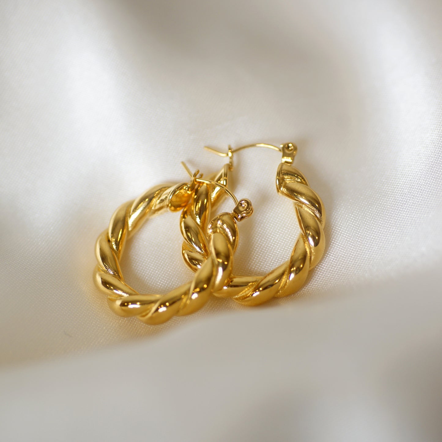 Braided Hoops - Large