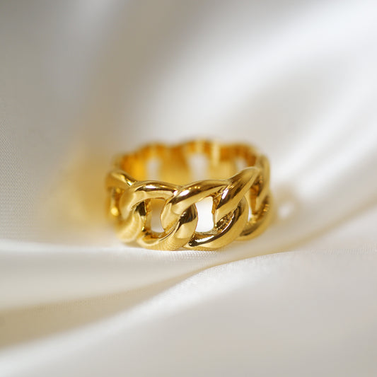 Chain Ring- Gold