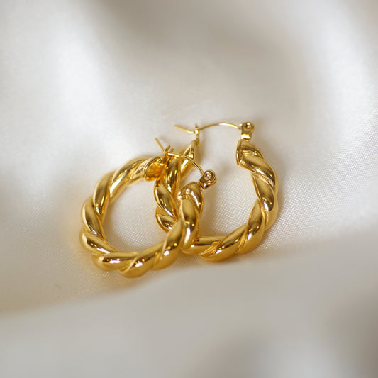 Braided Hoops - Large