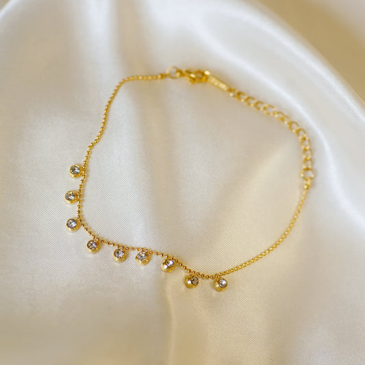 Star Studded Bracelet - Gold