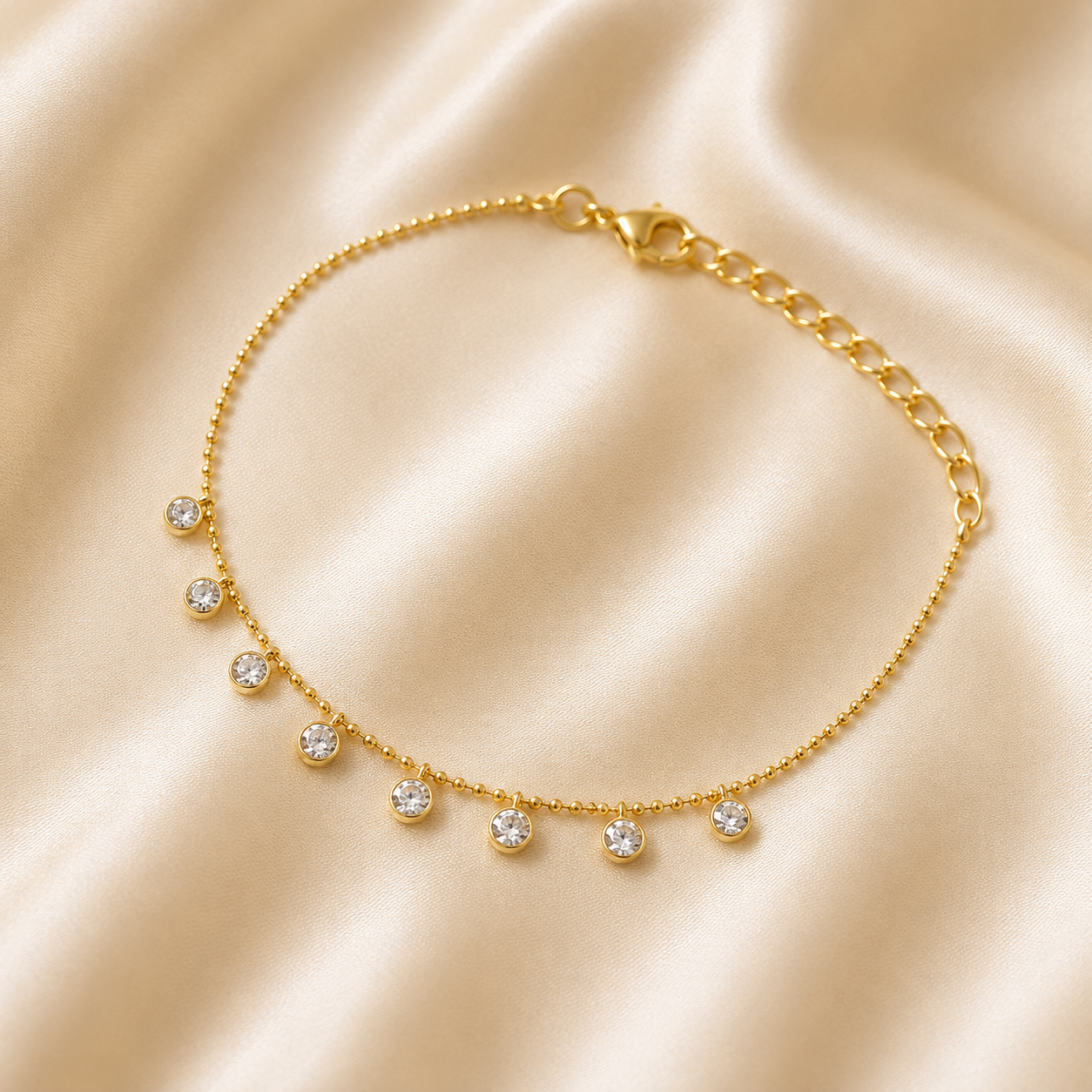 Star Studded Bracelet - Gold